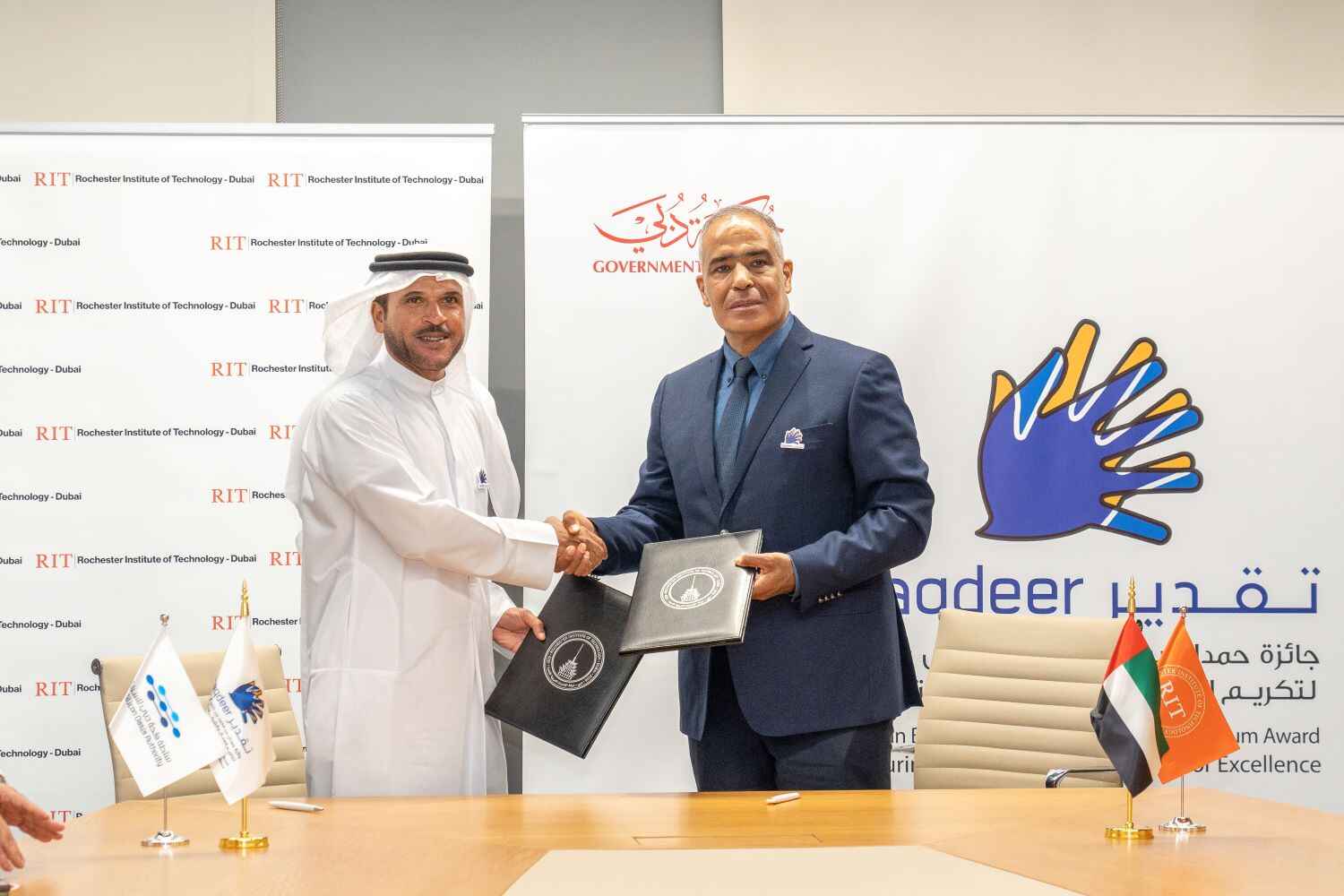 Taqdeer Award signs MoU with Rochester Institute of Technology of Dubai